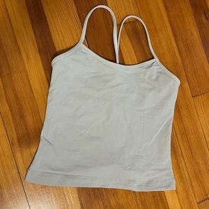 LULU cropped power Y tank